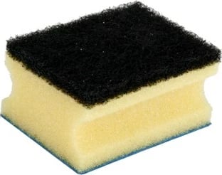 Sfungjer drejtkëndësh Vileda 138203, fibër të zezë/kaltër/verdhë