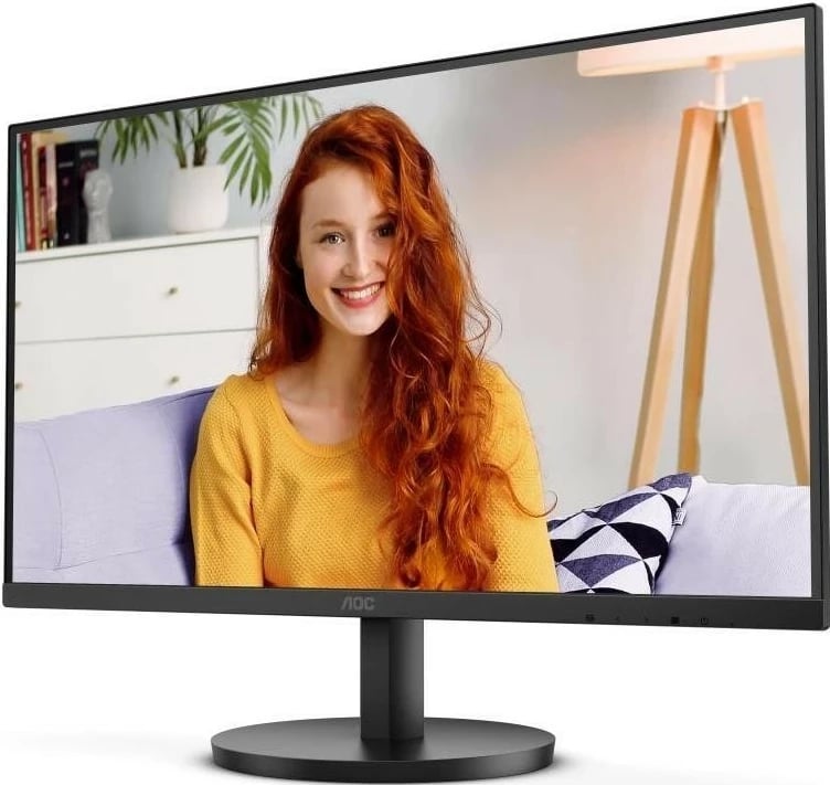 Monitor AOC U27B3M, 27'', VA, 4K, HDR, ngjyrë e zezë