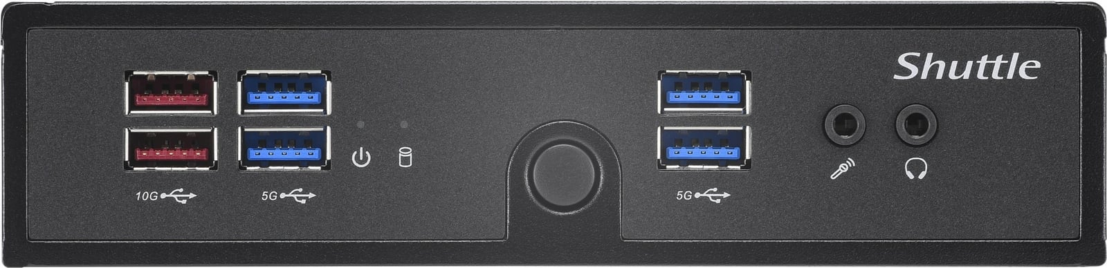 Mini PC Shuttle XPC slim DS50U3, Intel i3-1315U, 2x LAN, fanless, 1.3L
