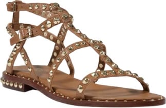 Sandale për femra Ash, beige