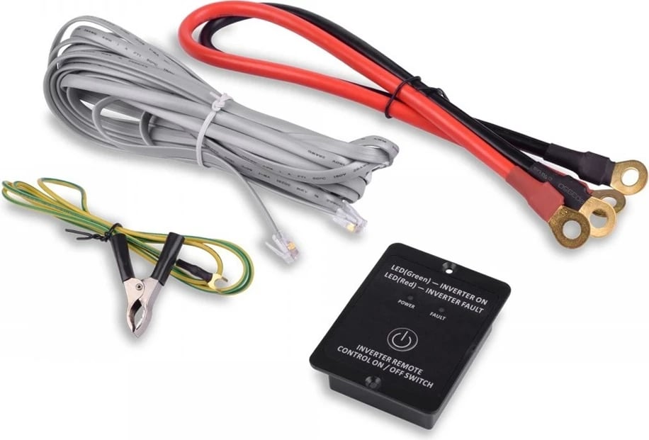 Konvertues Volt Polska SINUS PLUS 3000, 12/230V, me telekomandë, Verdhë