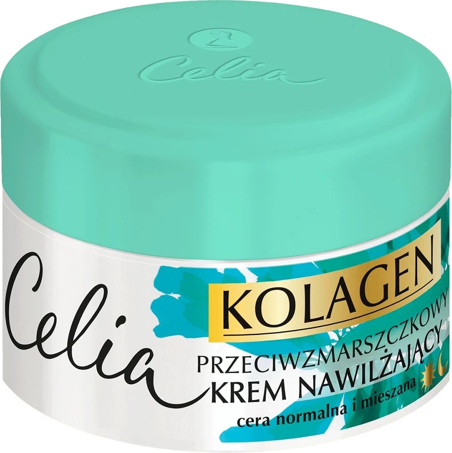 Krem fytyre anti-rrudhë hidratues Celia kolagjen alga për femra 50ml