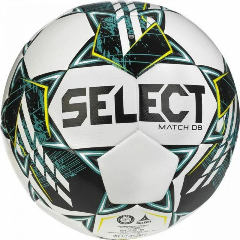 Top futbolli Select për meshkuj dhe femra, bardhë dhe jeshil