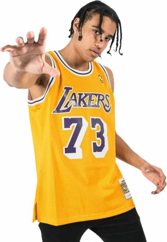 Fanellë Mitchell & Ness për meshkuj, e verdhë