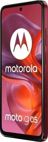 Celular Motorola Moto G05 4/128GB Dual SIM Plum Red