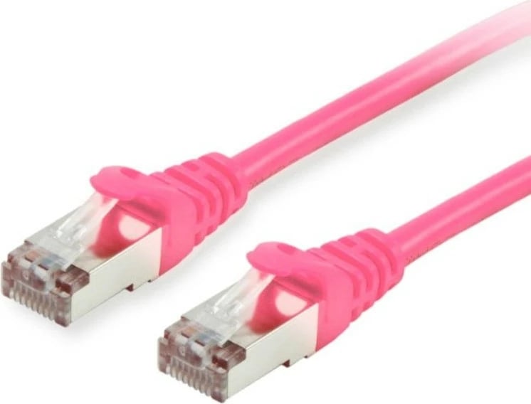 Kabllo rrjeti Cat6 Equip Patchkabel 0.25m, RJ-45, rozë