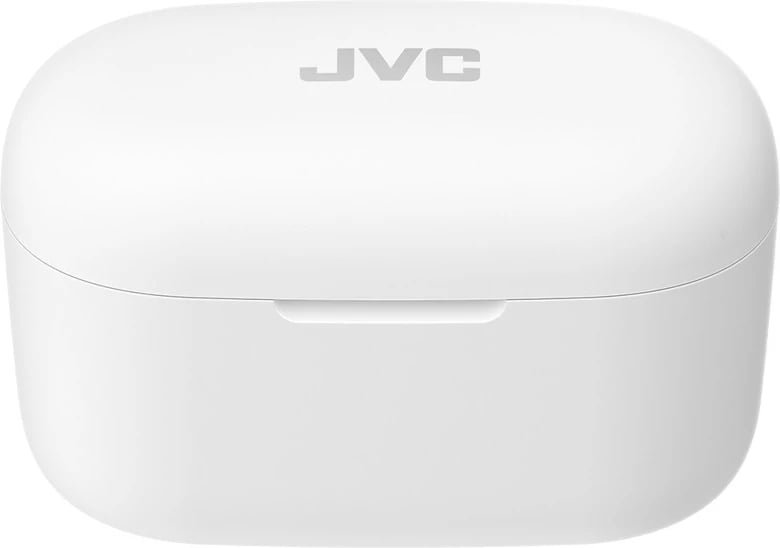 Kufje wireless JVC HA-A25T, in-ear, me memory foam, mikrofon, Bardhë