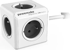 Përshtatëse Allocacoc PowerCube,1.5m, hiri