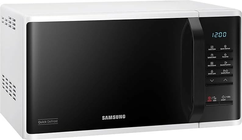 Mikrovalë Samsung MS23K3513AW/EG, 23 L, 800 W, e bardhë
