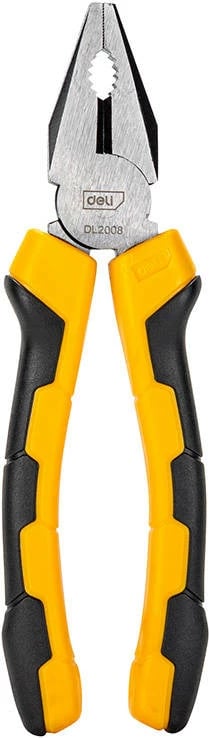 Set pincash Deli Tools EDL2008-3, 3 copë, verdhë-e zezë