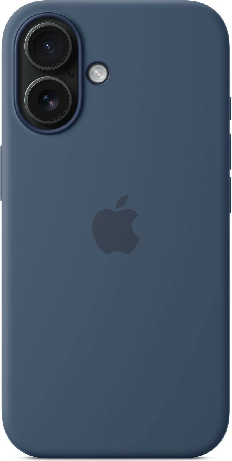 Apple iPhone 16 Silicone Case with MagSafe, Denim
