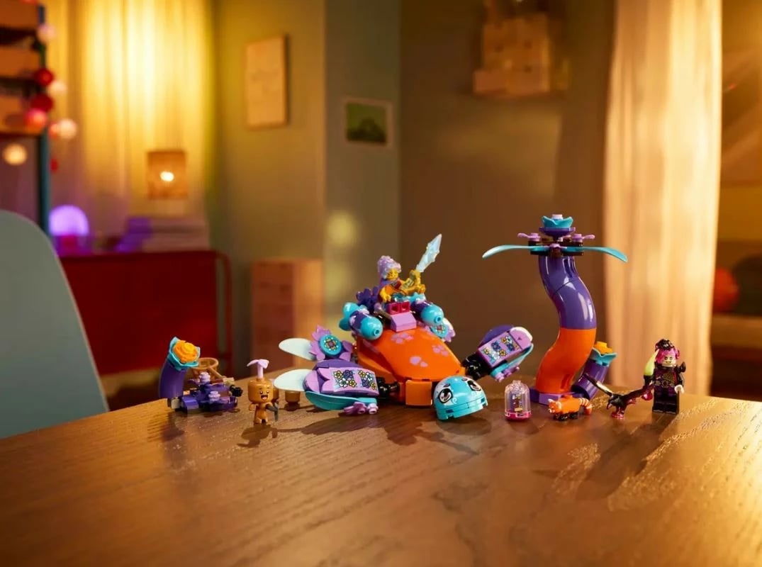 Set LEGO DREAMZzz 71481 Sleep Creatures Izzie, 328 pjesë, për fëmijë, plastikë