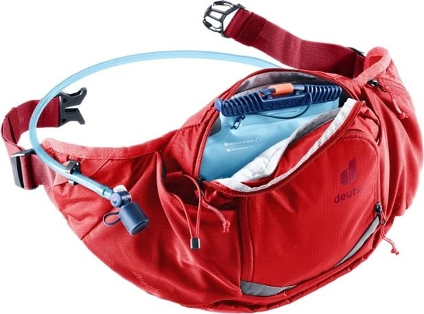 Çantë beli Deuter Pulse 5L, e kuqe