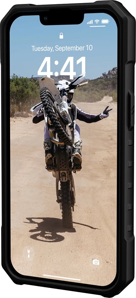Mbështjellës UAG Pathfinder MagSafe për iPhone 14 Plus, i gjelbër
