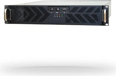 Kasë serveri Chieftec UNC-210T-B, 2U, ATX/micro ATX, 400W, e zezë