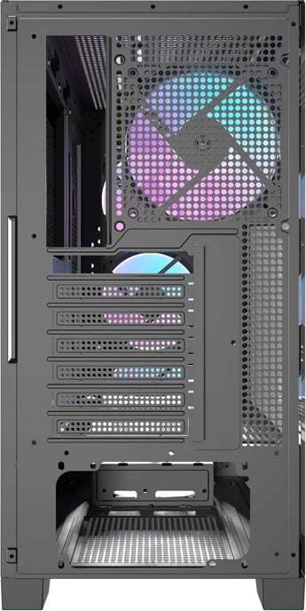 Kasë Darkflash DRX90 Glass, Mid Tower, ATX/M-ATX/ITX, xham i temperuar, e zezë