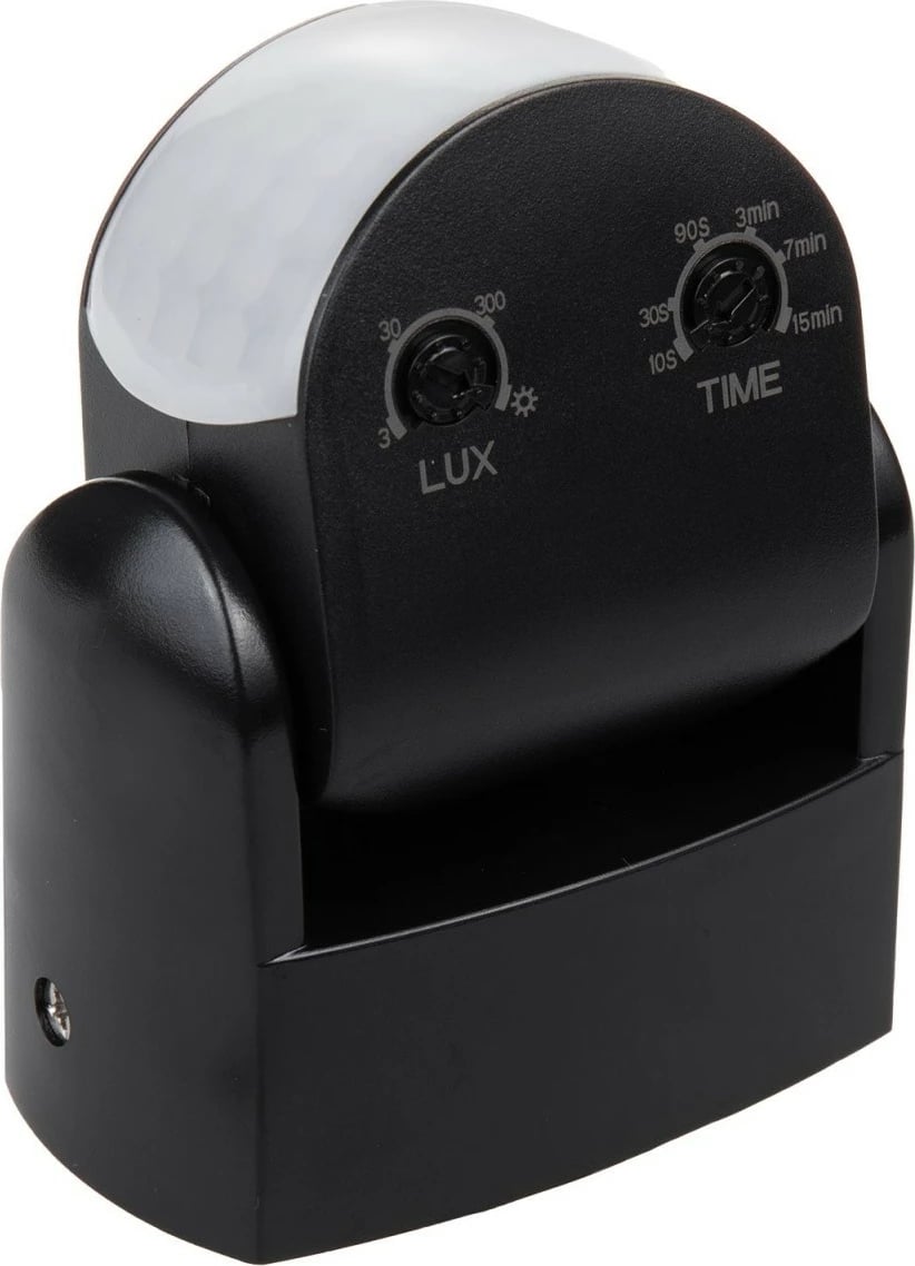 Sensor lëvizjeje PIR, Maclean, MCE468B, IP65 12 m 220-240V 600/1200W, e zezë