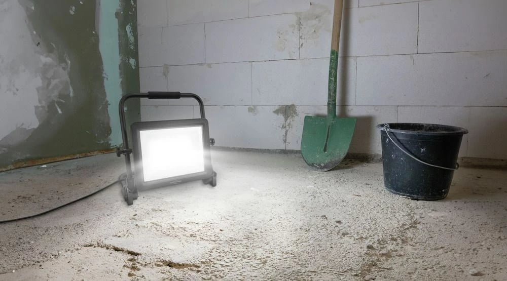 Prozhektor LED Ansmann FL20W-AC, 20 W, Alumini, i zi
