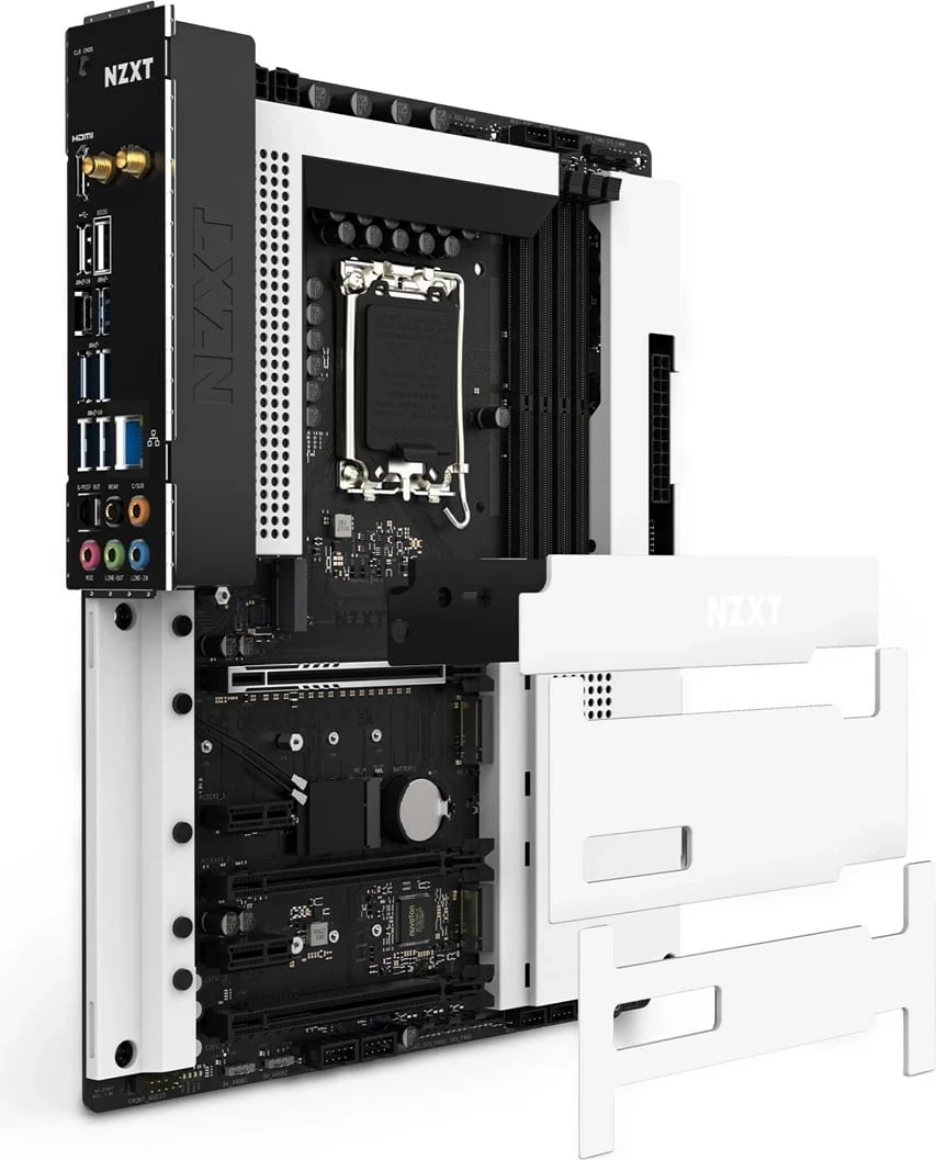 Pllakë amë NZXT N7 Z790, ATX, Socket LGA 1700, Wi-Fi 6E, Bardhë
