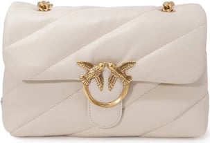 Çantë Pinko për femra, e bardhë