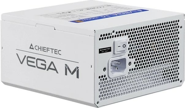 Furnizues energjie PC, Chieftec, PPG-750-CW Vega M, 750W, 80+ Gold, ATX 3.1, modular, i bardhë
