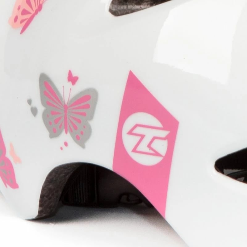 Helmetë për fëmijë Tempish, e bardhë