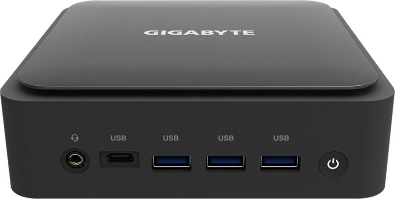Mini PC Gigabyte GB-BEI3H-1220, M.2, PCI Express, Serial ATA, Ethernet LAN, Wi-Fi 6E, e zezë