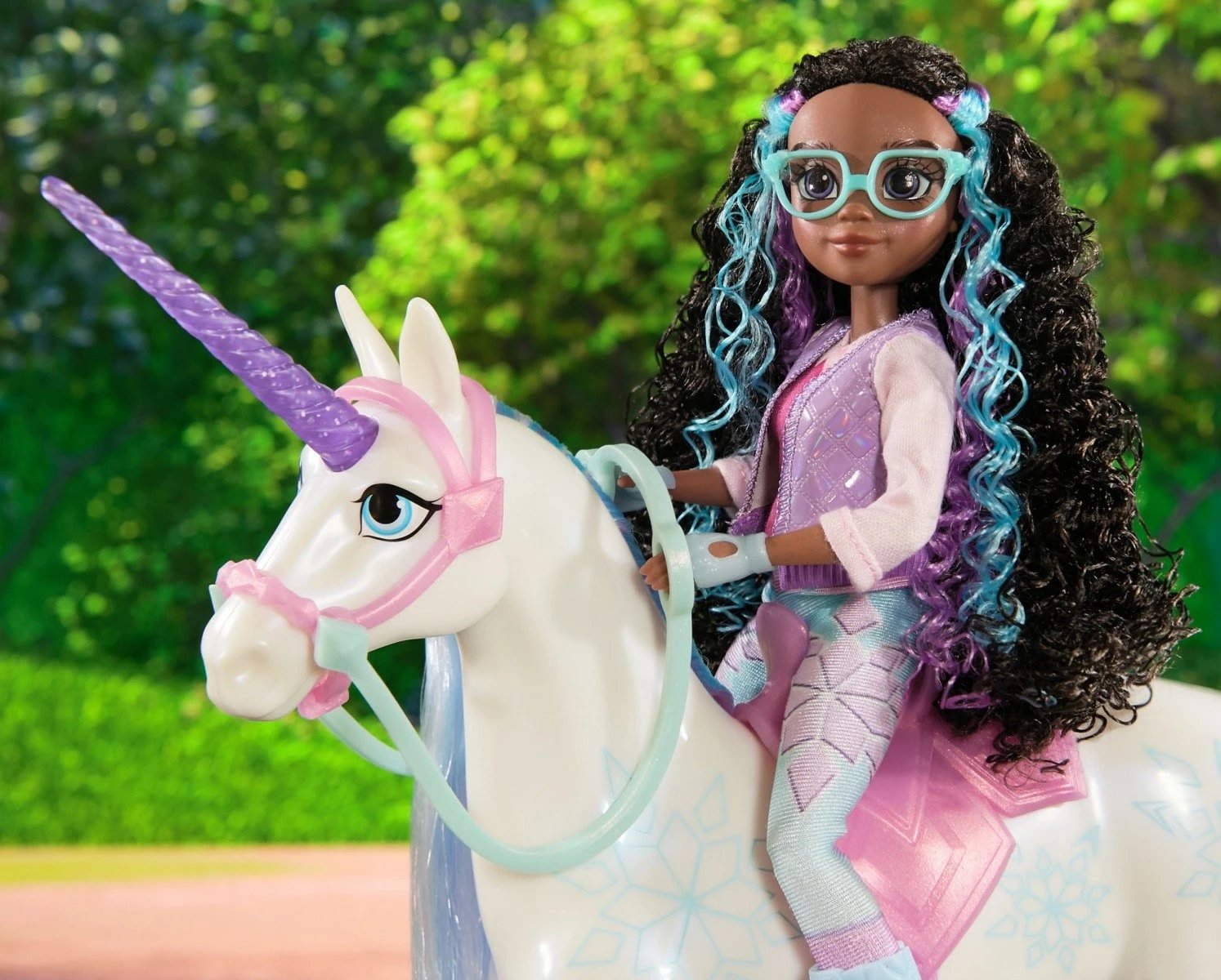 Figurinë njëbrirësh Spin Master Unicorn Academy 6073211, plastikë, për vajza, set