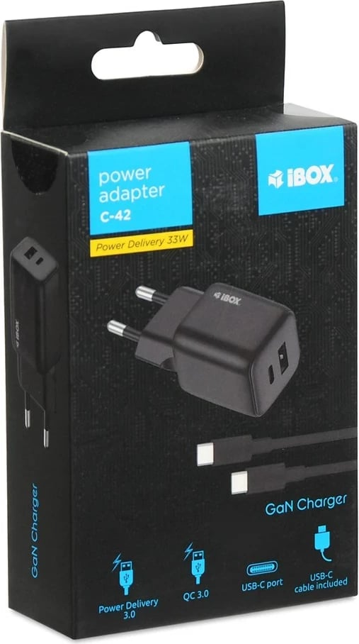 Karikues muri iBOX C-42 GaN PD33W, i zi