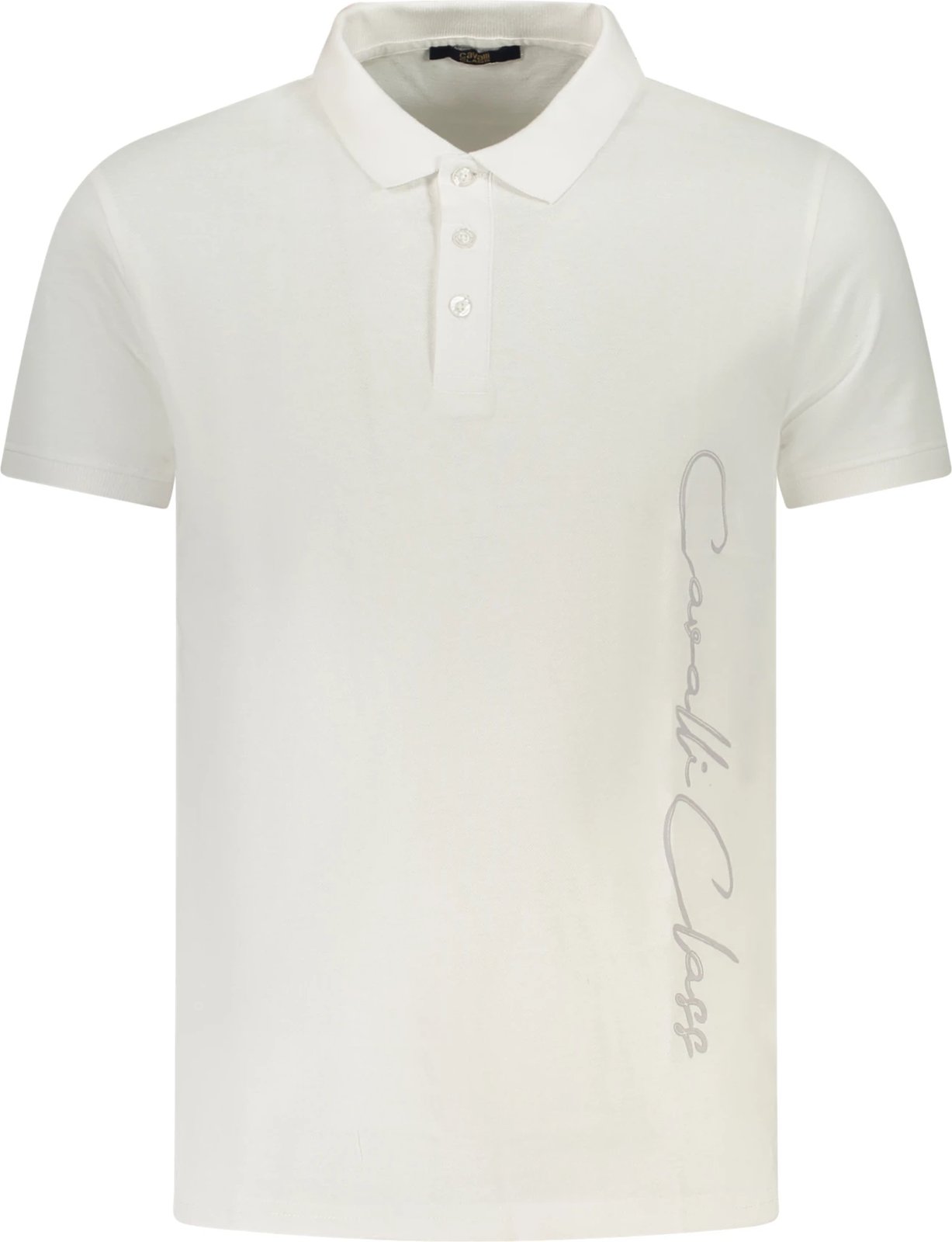 Polo për meshkuj CAVALLI CLASS Polo, të bardhë