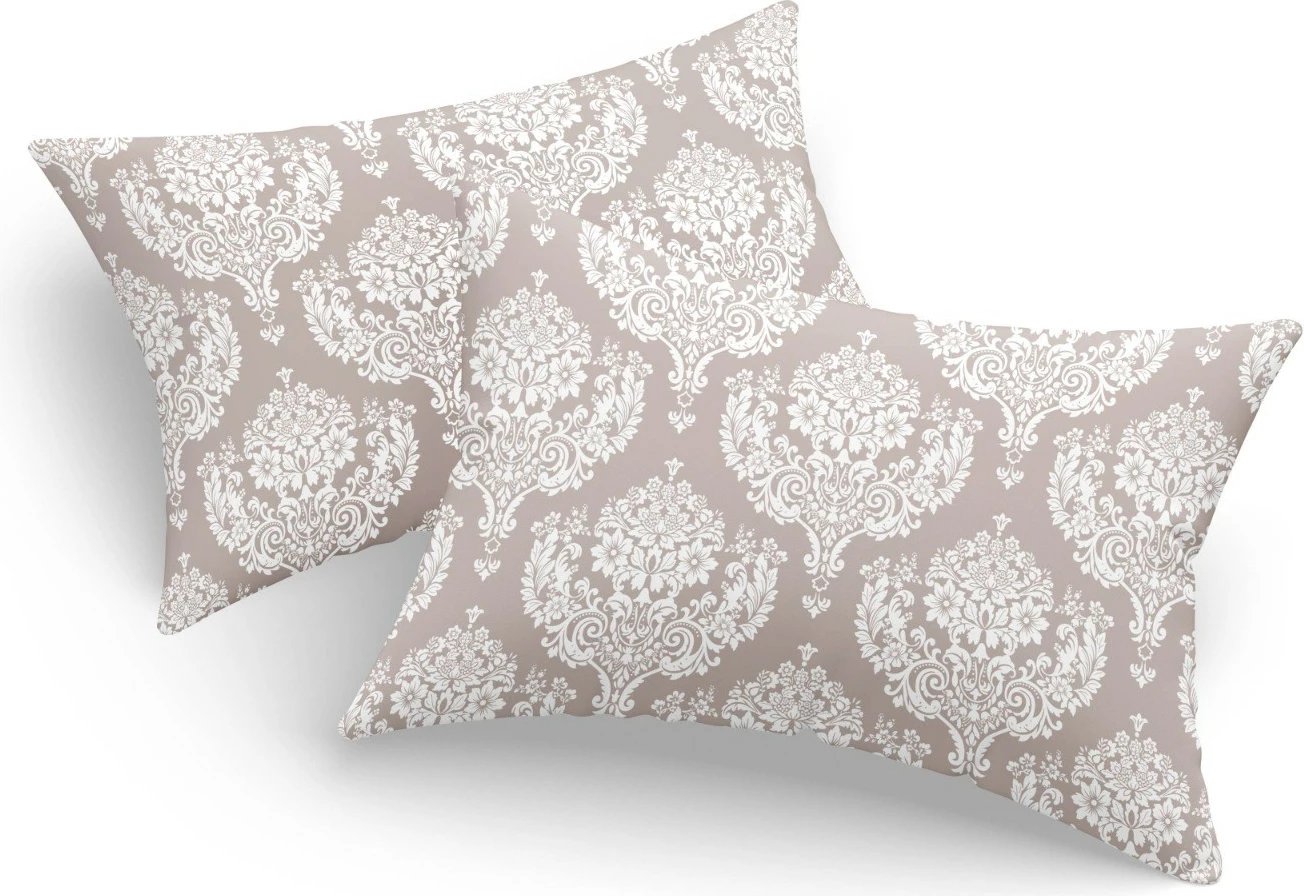 Set këllëfësh jastëku (2 copë), L'essentiel, ngjyrë kafe