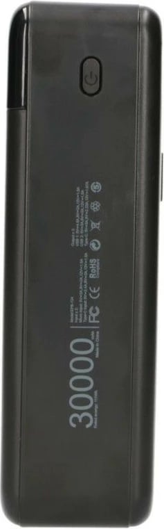 Powerbank Extralink EPB-124 EX.19522, 30000 mAh, e zezë