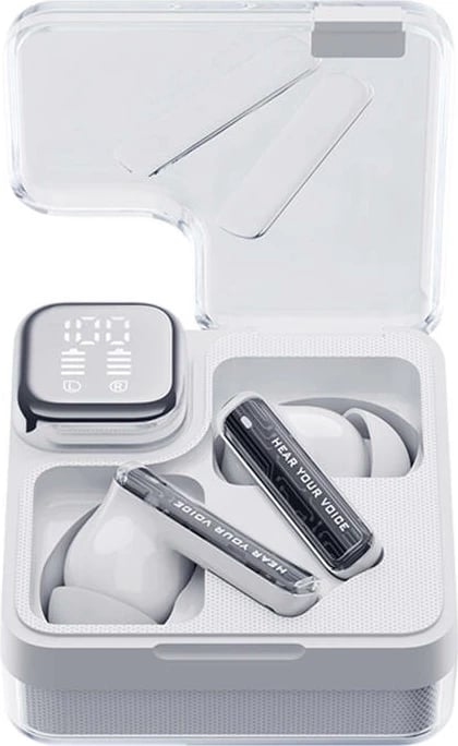 Kufje TWS QCY MeloBuds Neo T31, të bardha