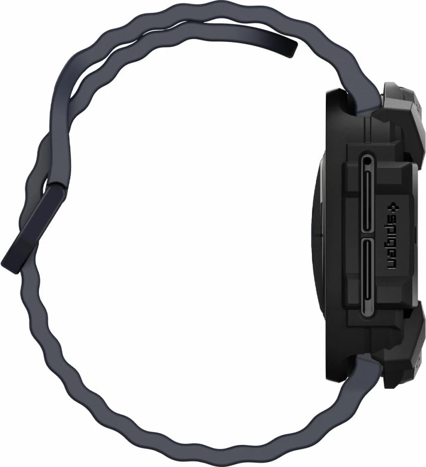 Mbështjellës Spigen Rugged Armor për Samsung Galaxy Watch Ultra 47mm, i zi mat