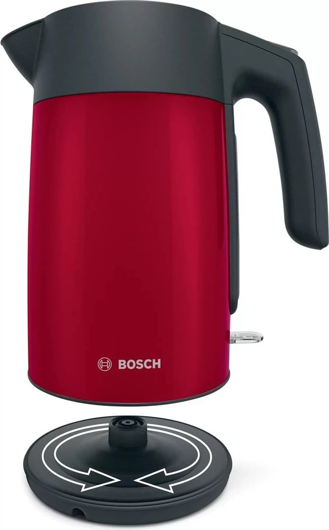 Vluese uji Bosch TWK7L464, 1.7L, 2400W, e kuqe