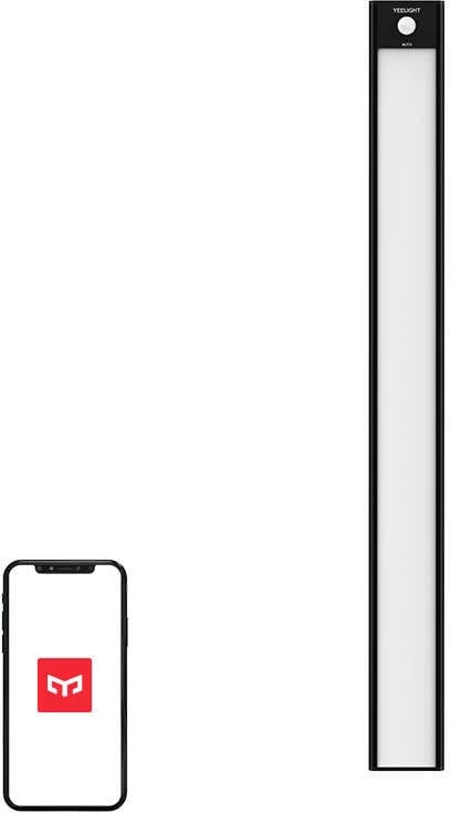 Llambë me sensor Yeelight Motion Sensor Closet Light A40, 40cm, 2700K, e zezë