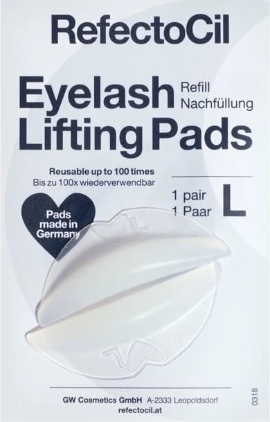 Pads për lifting të qerpikëve RefectoCil L për femra, 1 copë