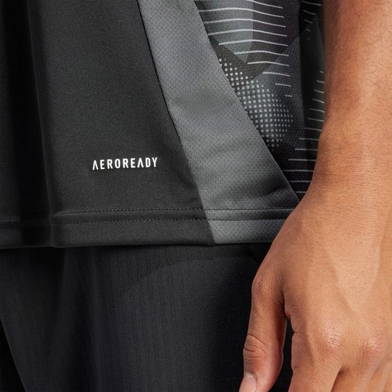 Fanellë futbolli për meshkuj adidas Tiro 24, e zezë