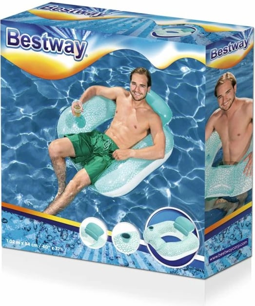 Dyshek i fryrë Bestway për meshkuj/femra, i kaltër