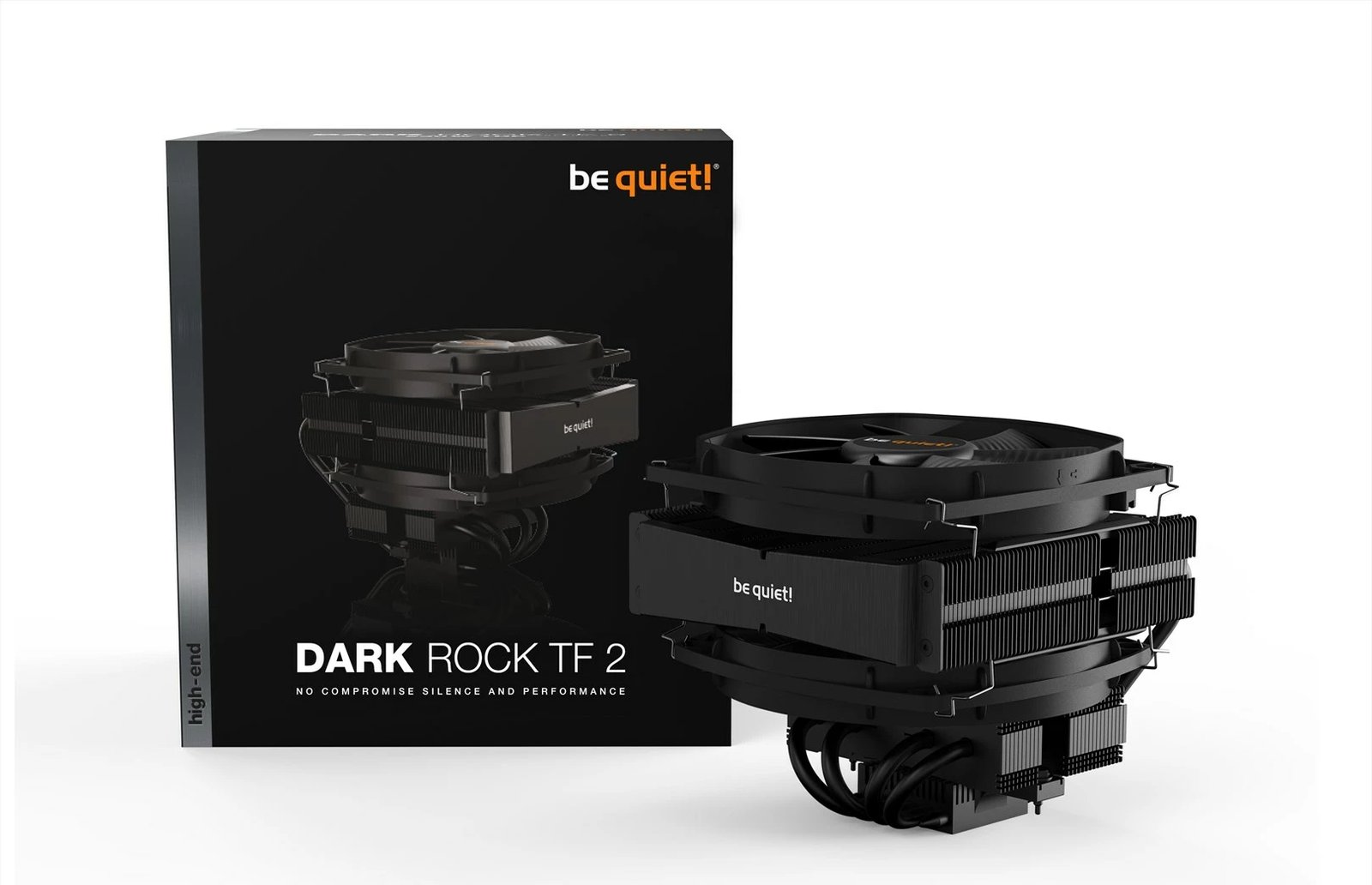 Kasë ftohëse procesori BE QUIET! Dark Rock TF 2, BK031, 2 ventilatorë, alumini