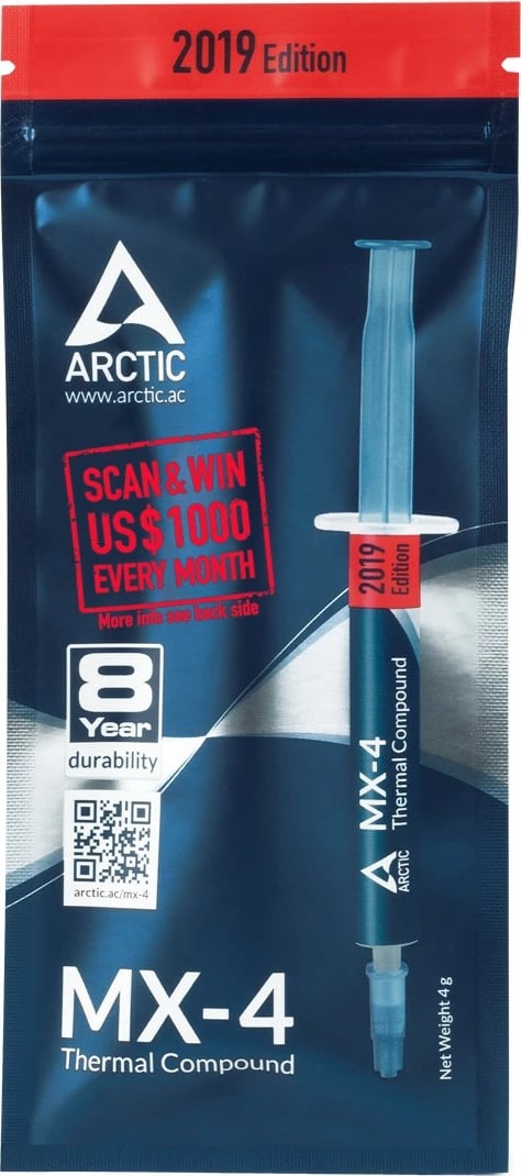 Pasta termale ARCTIC MX-4, 8.5 W/m·K