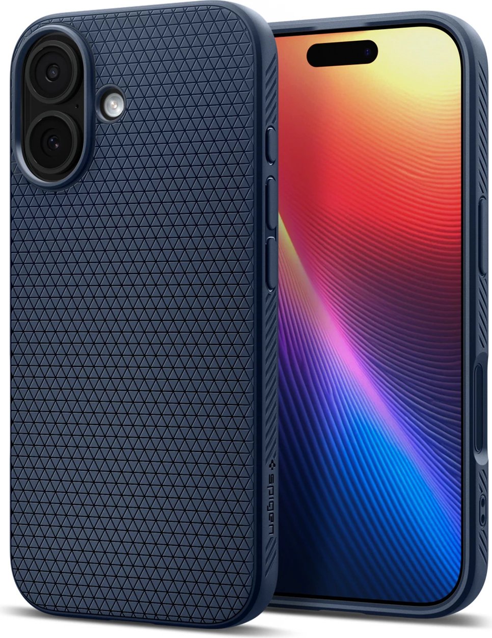 Mbështjellës Spigen Liquid Air për iPhone 17, Blu