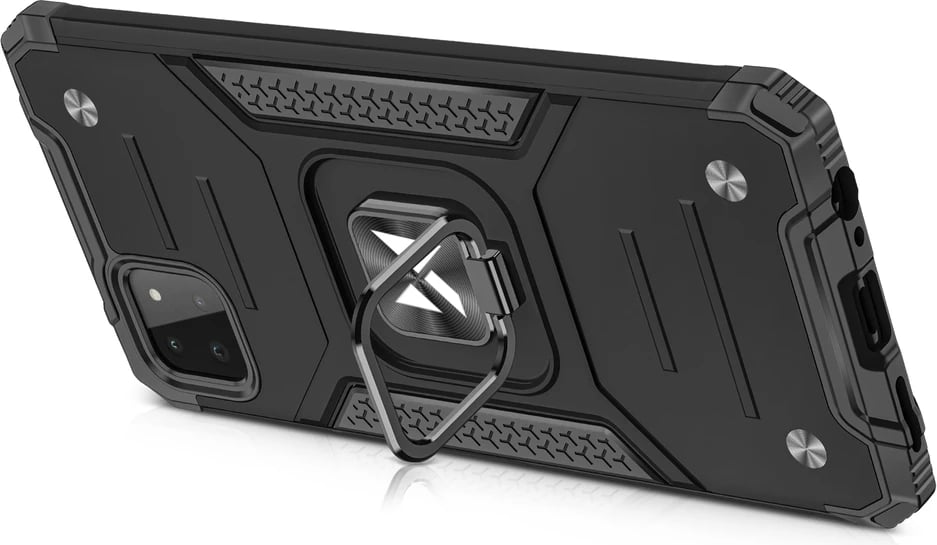 Mbështjellës Wozinsky Ring Armor me mbajtëse, për Samsung Galaxy A22 4G, Blu
