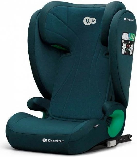 Ulëse makine për fëmijë Kinderkraft JUNIOR FIX 2 i-Size, 100-150 cm, Harbor Blue