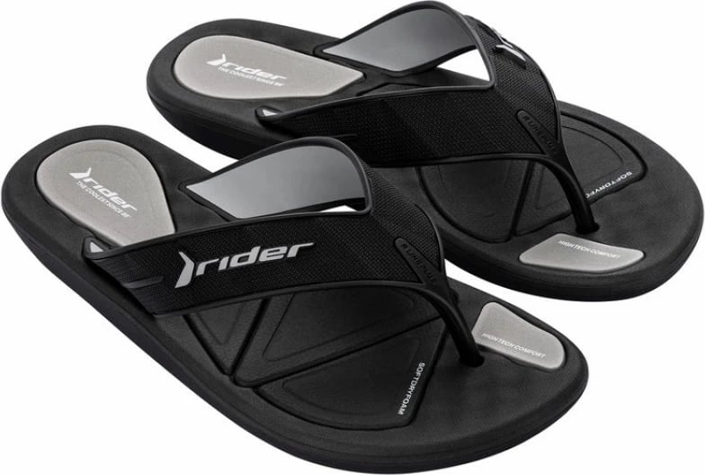 Flip-flop për meshkuj Rider, të zeza