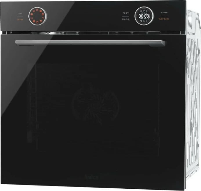 Furrë Amica ED6769BA+ S-TYPE, 72L, katalizë/avull, AirFry, e zezë