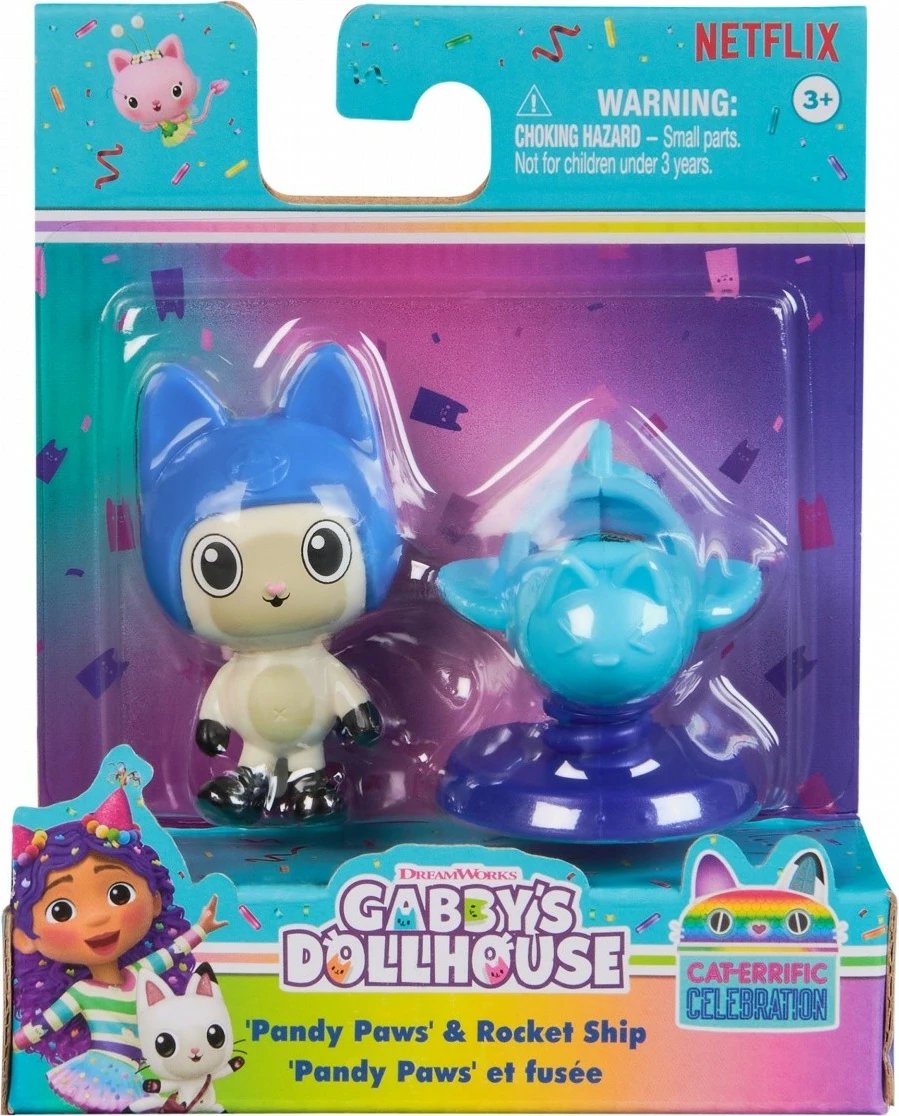 Set figurina Gabby's Dollhouse Spin Master 6071670, plastikë, për fëmijë, shumëngjyrëshe, 2 copë