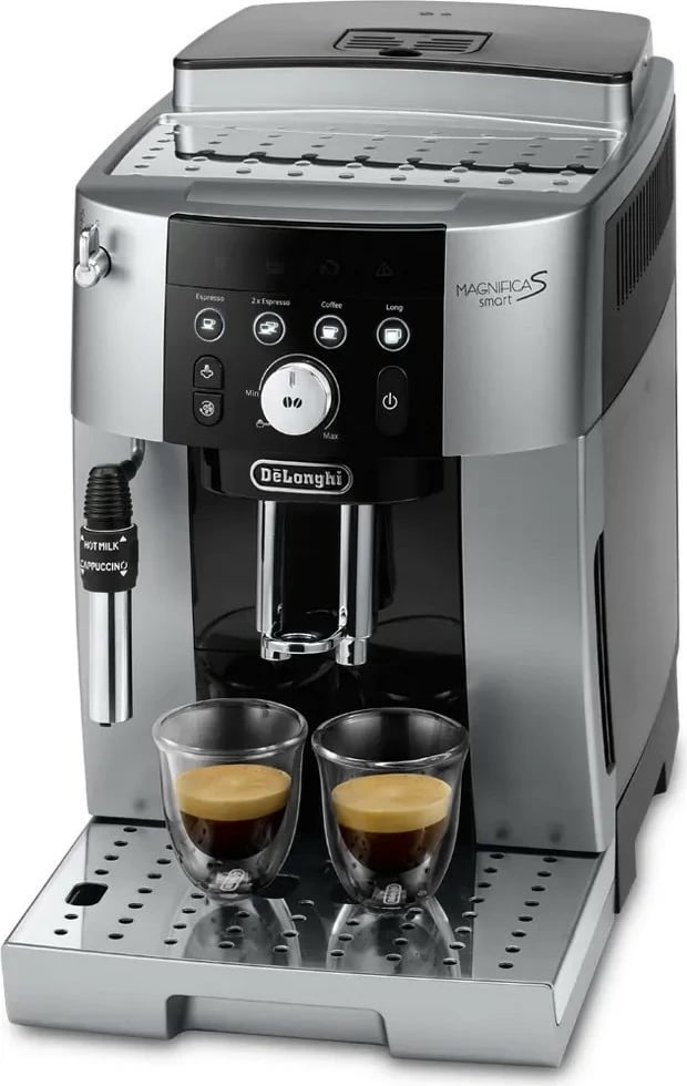 Aparat kafeje De'Longhi Magnifica S Smart ECAM 250.23.SB, automatik, argjendtë