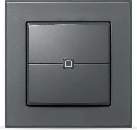 Wandtaster eQ-3 Homematic IP 2-fach, anthrazit
