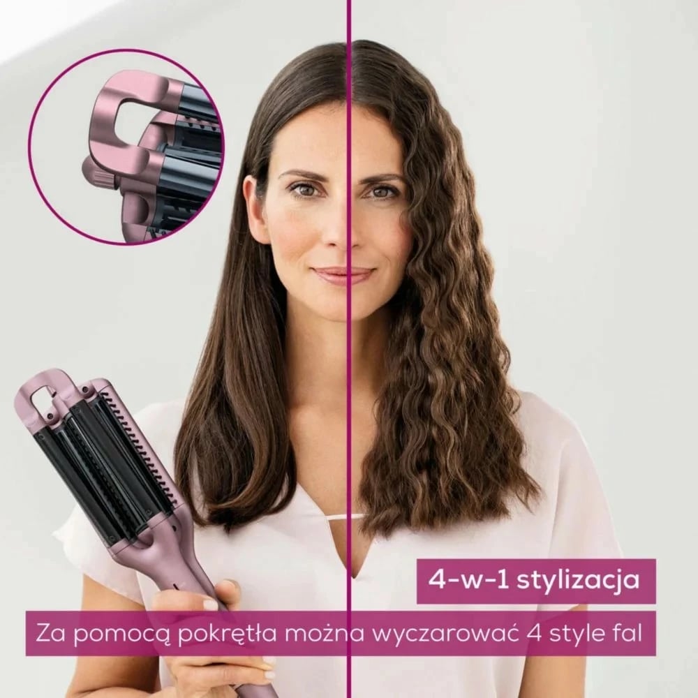 Kaçurreles flokësh Beurer HT65, ceramic-keratin, e zezë/rozë e artë